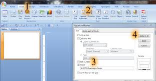 Powerpoint calls individual slide templates slide layouts, and the full template is the master slide change the color palette using the colors option in the slide master. How Do I Edit The Footer In My Powerpoint Template Once For All Slides Champagne Design Powerpoint Design