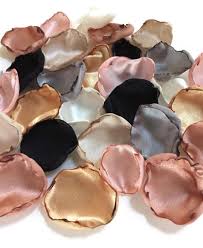 Black And Rose Gold Wedding Theme Wedding Decor Blush Pink Silver Ivory Champagne Black Gold And Rose Quartz Flower Petals Flower Girl Petals Wedding Table Decor Black Gold Wedding Flower Girl Petals Wedding Table Decorations