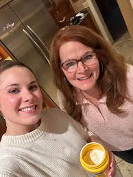 Tyra having fun baking with her aunt wanda and Abigail She loves to spend  time with them thank u so much wanda we love u ❤️❤️❤️❤️❤️￼