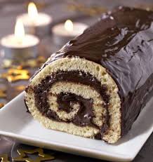 Buche De Noel A La Mousse Au Chocolat Recette Mousse Au Chocolat Buche De Noel Recettes De Cuisine