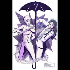 Brenna Coleman On Instagram Last But Not Least Number Seven Vanya Hargreeves Aka The White Violin Her Comic Book Design Is Book Design Comic Books Fan Art