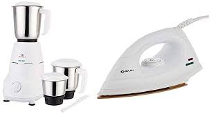 This is true for all offerings, and if you're looking to avail assistance with bajaj finserv loans, cards, or any service related issue, you can reach out to our. Bajaj Rex 500 Watt Mixer Grinder With 3 Jars White Dx 7 1000 Watt Dry Iron Mixer Small Jars Jar