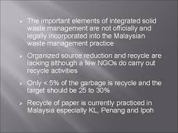 The government of malaysia has. Recycling Recycle Recycle Of Solid Waste Is Reduce