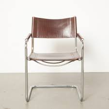 1 200,00 € édition vintage + de livraison de république tchèque à : Chaise Mg5 Marcel Breuer Bras Marron Neef Louis Design Amsterdam