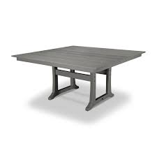 Polywood Farmhouse 59 Dining Table Pl85 T1l1 Polywood Official Store Dining Table Trex Outdoor Furniture Farmhouse Dining Chairs