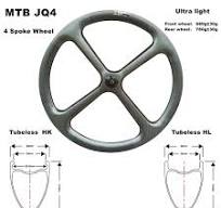OEM/ODM 4 Spoke Wheelset, Wholesale 4 Spoke Wheelset