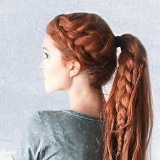 Begin with an easy ponytail, braid or low bun. 7 Easy Braid Tutorials For Beginners Verily