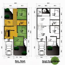 Untuk kamu yang masih lajang dan mengunginkan ruangan secara luas maka desain ini bisa menjadi referensi. 51 Denah Rumah Minimalis Sederhana Ukuran 6x10