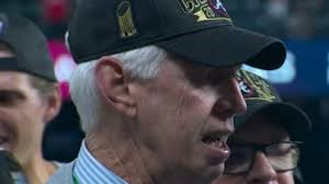 Chairman McGuirk receives trophy