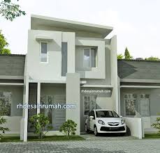 Rumah dengan garasi untuk 2 mobil. Desain Rumah 6x12 2 Lantai Elegan Rhdesainrumah
