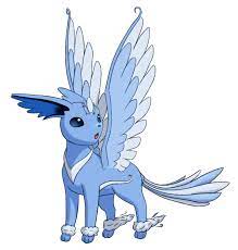 Eevee Type Of Evolution Flying Dragon Type Maybe Pokemon Pokemon Eeveelutions Pokemon Fusion Art Pokemon