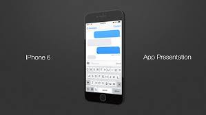 Iphone 6 Flat App Presentation Iphone 6 Iphone Mobile App