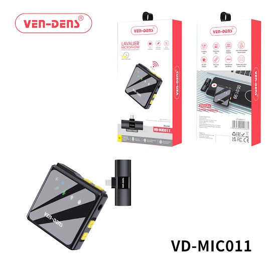 Wireless Microphone Type C Plug Extra Long Range - VEN-DENS ACCESSORIES LTD