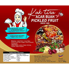 Kamu tentu tahu khasiat daun sirih untuk lelaki. Kak Tira Acar Buah The Best Shopee Malaysia
