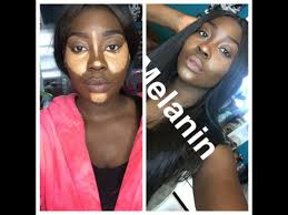 Reviewing and swatching powders for dark skin including black up contouring powder, cover fx perfect setting powder, and tarteist contour palette volume iii. Highlight And Contour Routine For Dark Skin Women Women Of Color Extrashade