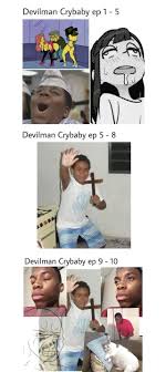Oof Wasn T A Big Fan Of The First 5 Eps Tbh Butthenitgotsadandgay Akira Ryo Devilman Devilman Crybaby Cry Baby Anime Funny