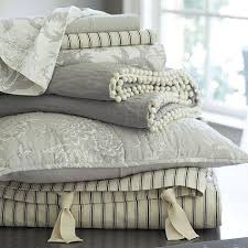 Black And Cream Ticking Bedding Ticking Stripe Bedding Black Ticking Stripe Bedding Black Bedding Toile Bedding