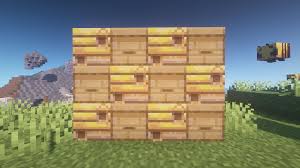 Armed with wings and a honeycomb swatter, no bee escapes this guy! How To Get Bees In Minecraft Beehive And Bee Farm Explained Rock Paper Shotgun