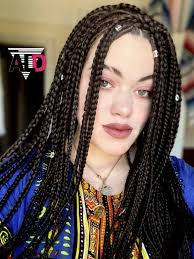 Dark Brown Braids Hair Extensions Synthetic Dreads, Dreadlock Full Head,  Kanekalon De Se Dreadlocs