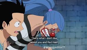 Eu amo como, enquanto todos veem Luffy como Roger, Buggy é o único que o vê  como Shanks. : r/Piratefolk