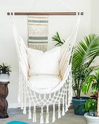 15 Indoor Swings And Hammocks That Prove Chairs Are Overrated Hammock Swing Chair Hanging Chair Outdoor Hammock In Bedroom