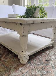 This not only provides a resilient top to your piece, but also evens out all the distressing and gives it a beautiful finished look. How To Refinish A Table Farmhouse Style My 100 Year Old Home
