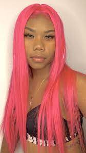 Isee Hair Blue Pink Purple Precolored Human Hair Wigs 13x4 Lace Front Wig For Women Lace Front Wigs Aesthetic Hair Blue Hair