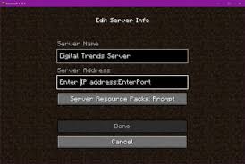 3 on the servers tab, press the add server button. How To Make A Minecraft Server Digital Trends
