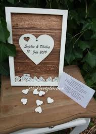 Holzrahmen Gastebuch Mit Einwurf Von Holzherzen Hochzeitsgastebuch Holz Als Bilderrahmen Vintage Wood Guest Book Wedding Wood Guest Book Wedding Guest Book