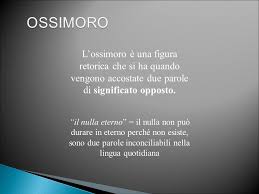 Ossimoro Esempi Poesia Poesie Image