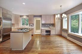 stunning whitewashed oak kitchen