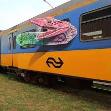 Pin By Daniel Santiago On Arte Callejero Train Graffiti Street Art Train Art