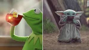 It was the gif hosting website giphy which preemptively removed any sign of the character (who isn't actually yoda, but another creature of the same species) to avoid any clashes with the media giant. Adorable Baby Yoda Gets Turned Into A Viral Internet Meme Cnn Video