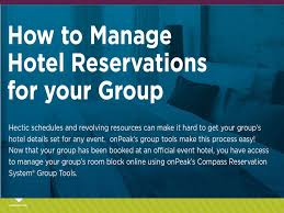 Onpeak is the official housing partner for all your favorite events, conferences, meetings and shows. Onpeak Exhibitor Webinar Managing Your Housing Block Online Ppt Download