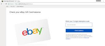 Check spelling or type a new query. How To Check Your Ebay Gift Card Balance Techboomers