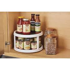 Evernu plastics is one of the leading suppliers and exporters of plastic housewares, kitchenware, and baby care products in south africa. 2 Tier Turntable Kitchen Spice Organizer Tiered Rotating Pantry Cabinet Lazy Susan Turntable Non Slip Lining Wide Base Easy To Install And Clean Bpa Free Shopee Malaysia