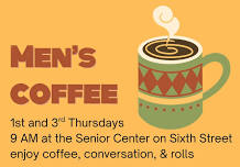 Men’s Coffee at the Senior Center