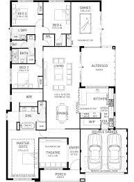 View And Compare Perth Western Australia Display Homes On The One Easy To Use Site From Brillian Home Design Floor Plans 4 Bedroom House Plans New House Plans