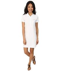 Lacoste Short Sleeve Classic Pique Polo Dress Polo Dress Polo Dress Outfit Dresses