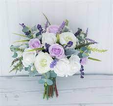 Boho Rustic Chic Bouquet Lavender Wild Sprays Silk Purple Wedding Bouquet Lilac Wedding Bouquet Silk Wedding Bouquets Lilac Bouquet