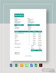 Event Planner Invoice Template Unique Download Invoice Templates In Word Apple Pages In 2020 Invoice Template Day Planner Template Invoice Template Word