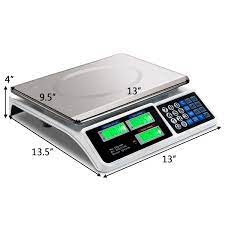 An avoirdupois pound is equal to 16 ounces and to exactly 7,000 grains. Amazon Com Giantex 66 Lbs Digital Food Scale Commercial Lcd Digital Scale W Computing Price Accurate Measuring Tool In Lb And Kg Charged W Dry Cell Accumulator Ac Stainless Steel Electronic Scale Home