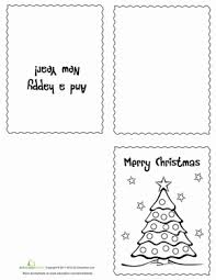 Printable base colors flash cards for toddlers. Color Your Own Christmas Cards Worksheet Education Com