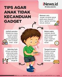 Tak Ingin Anak Kecanduan Gadget Berikut Ini Tipsnya