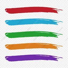 Colorful Watercolor Brush Strokes Collection Set Brush Brush Strokes Colorful Abstract Png And Vector With Transparent Background For Free Download Oil Painting Texture Flex Banner Design Background Design Vector