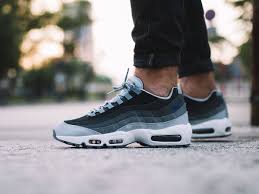 Nike Air Max 95 Essential Wolf Grey Black Dark Grey Game Royal Fashionable Appearance Designed To Fit Both Feet Nike Air Max 95 Nike Air Max Nike Air
