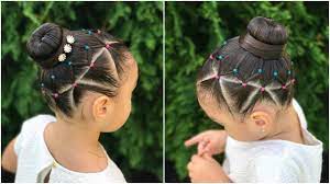 Dona O Cebolla Con Ligas En Triangulos Facil Y Rapido Para Ninas Lph1 Youtube