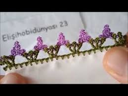 Guzel Tig Oyasi Modeli Tigoyasi Tigoyasiyapilisi Lace Embroidery Youtube Tig Isleri Tig Desenleri Oya Ornekleri