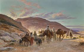 A Desert Caravan Painting By Eugene Girardet I know neither this artist, nor his other art, so if you decide to go searching for his other works, beware. a desert caravan by eugene girardet