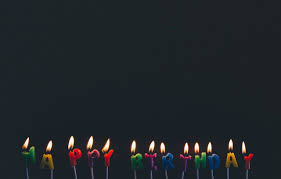 One Year Old Happy Birthday Candles Happy Birthday Wishes Images Birthday Candles